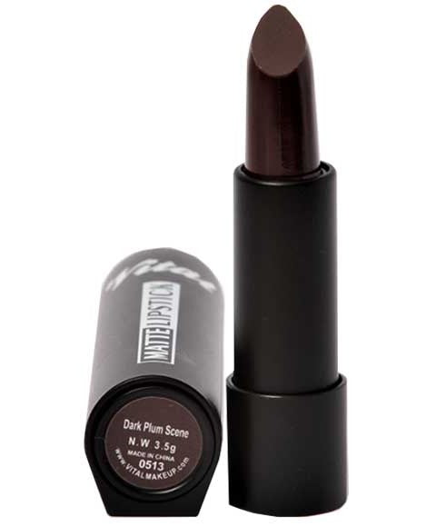 MATTE LIPSTICK DARK PLUM 3.5 g Lips Asetena Pa