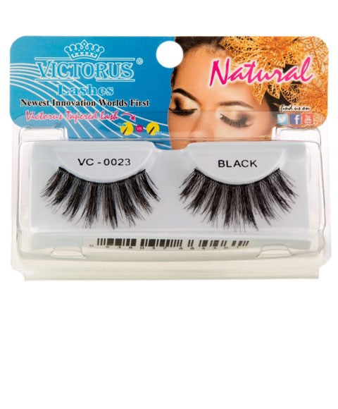 VICTORUS EYE LASHES VC 0023 BLACK Eye Makeup Asetena Pa