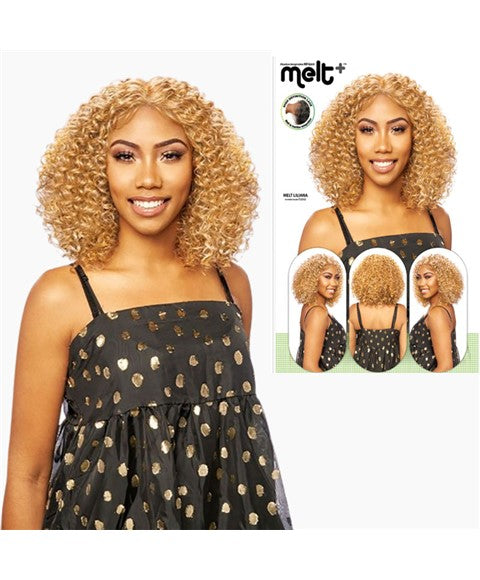 MELT PLUS SYNTHETIC LILIANA MIDDLE PART HD LACE WIG Color C Toffee Synthetic Hair Wigs Asetena Pa