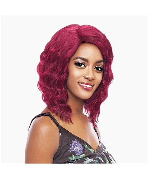 SUPER V LINE C SIDE LACE FRONT BRINA SYNTHETIC WIG Color 1 Synthetic Hair Wigs Asetena Pa