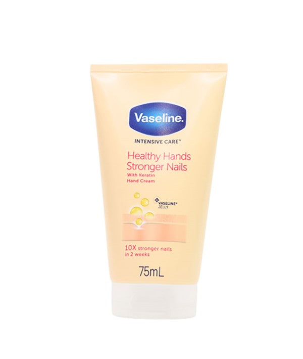 VASELINE INTENSIVE CARE HEALTHY HANDS STRONGER NAILS LOTION 75ml Skin Moisturizing Asetena Pa