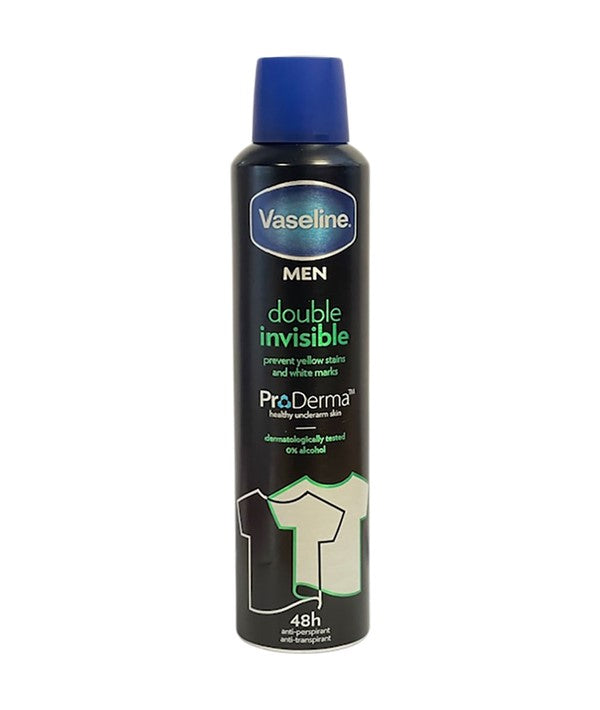 MEN DOUBLE INVISIBLE PRO DERMA 48H ANTI PERISIRANT SPRAY 250 ml Body Care Asetena Pa