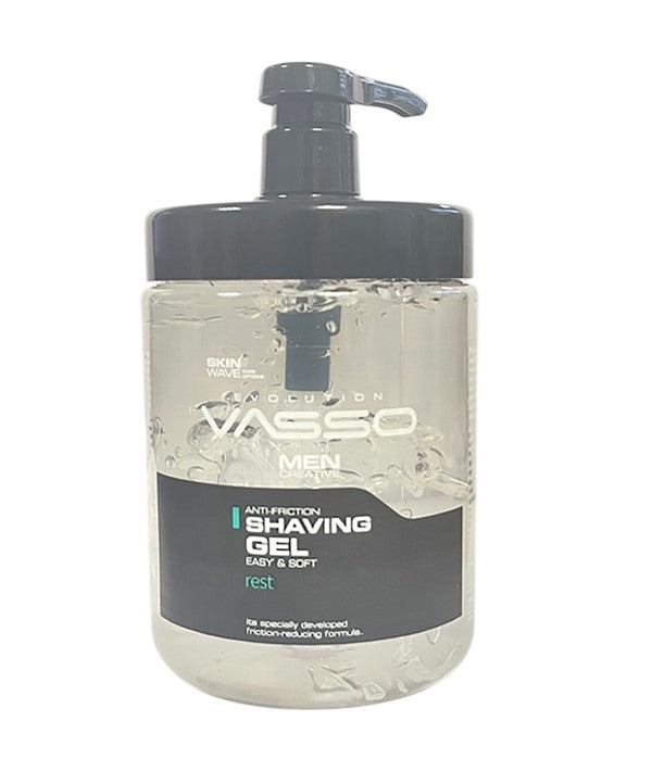 MEN CREATIVE ANTI FRICTION REST SHAVING GEL 1000 ml Skin Moisturizing Asetena Pa