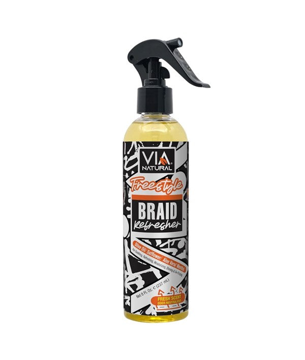 VIA NATURAL FREESTYLE BRAID REFRESHER 237 ml Treatments Asetena Pa