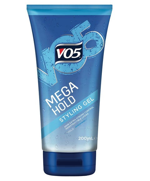 VO5 STYLING GEL MEGA HOLD CONTROL 200 ml Hair Styling Asetena Pa