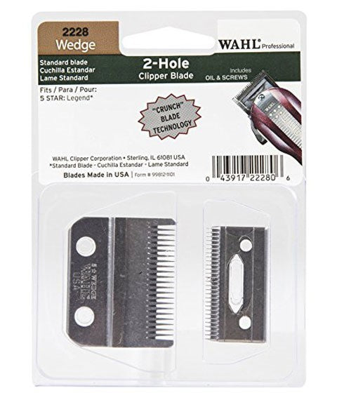 WAHL WEDGE 2 HOLE CLIPPER BLADE Clippers and Trimmers Asetena Pa