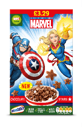 Weetabix Marvel Chocolate Stars 8x500g
