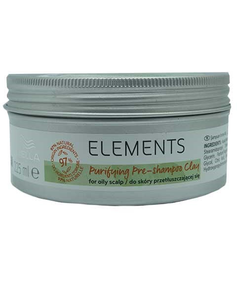 ELEMENTS PURIFYING PRE SHAMPOO CLAY 225 ml Treatments Asetena Pa