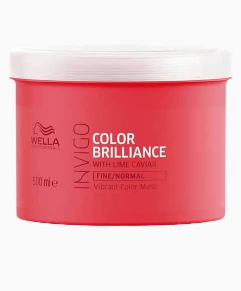 INVIGO COLOR BRILLIANCE MASK WITH LIME CAVIAR COARSE COLOURED HAIR 150 ml Treatments Asetena Pa