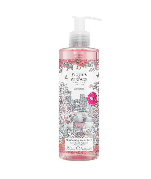 TRUE ROSE MOISTURISING HAND WASH 350 ml Body Care Asetena Pa
