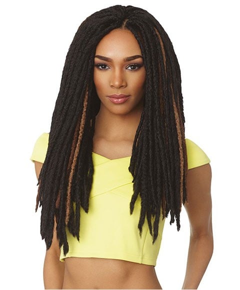 X PRESSION SYN FAUX LOCS BRAID 18 Color 2 Hair for Braid Extensions Asetena Pa