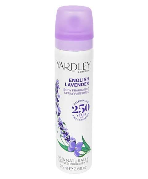 ENGLISH LAVENDER BODY FRAGRANCE SPRAY 75 ml Body Care Asetena Pa