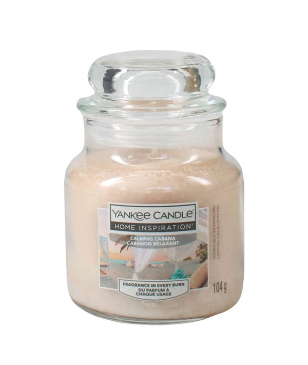 YANKEE CANDLE HOME INSPIRATION CALMING CABANA 104 g Candles Asetena Pa