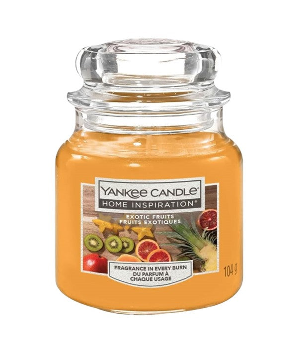 YANKEE CANDLE HOME INSPIRATION EXOTIC FRUITS 104 g Candles Asetena Pa