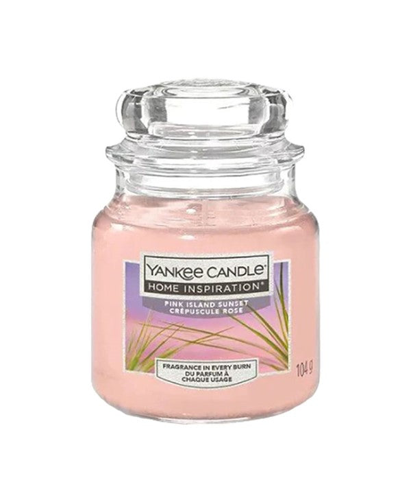 YANKEE CANDLE HOME INSPIRATION PINK ISLAND SUNSET 104 g Candles Asetena Pa