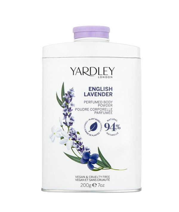 ENGLISH LAVENDER PERFUMED BODY POWDER 200 g Body Care Asetena Pa