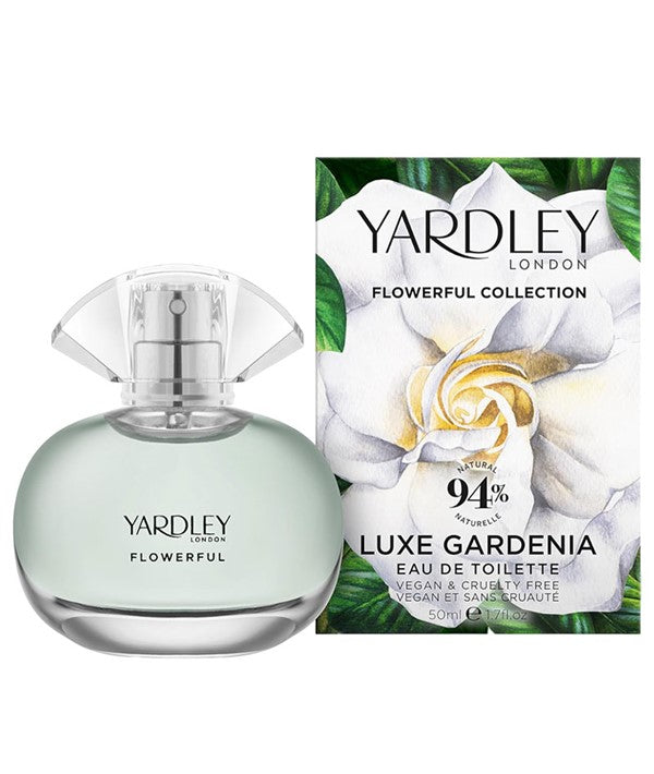FLOWERFUL COLLECTION LUXE GARDENIA EAU DE TOILETTE 50 ml Perfumes for Value Asetena Pa
