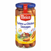 Meica Turkey & Chicken Sausages 3x380g
