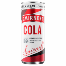 Smirnoff & Cola 12x250ml