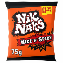 Nik Naks Spicy 20x75g