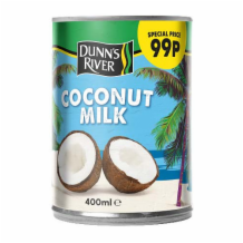 Dunns River Coconut Milk 12x400g
