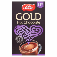 Cafe Classic Hot Chocolate 8x8's