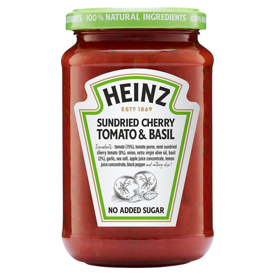 Heinz Pasta Sauce Cherry & Basil 6x350g