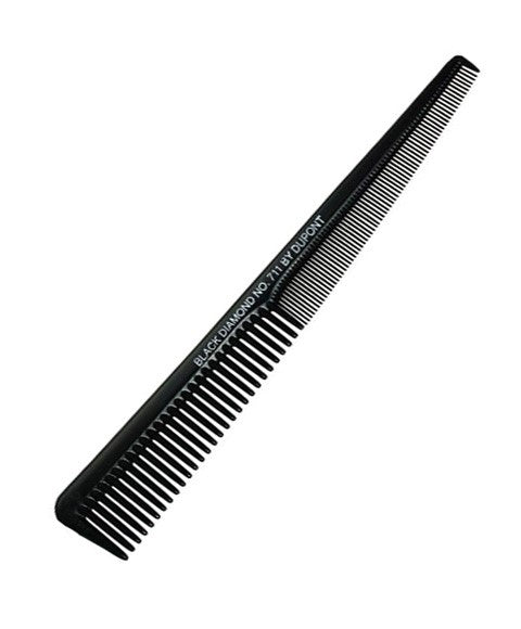BLACK DIAMOND 711 TAPERED BARBER COMB Hair Brushes and Combs Asetena Pa