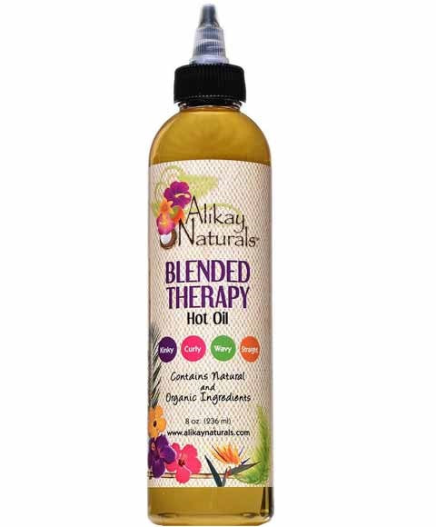 BLENDED THERAPY HOT OIL 236 ml Sprays, Serums and Oils Asetena Pa
