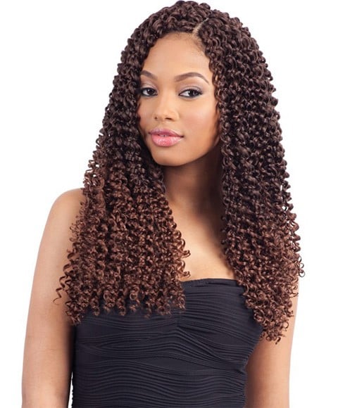 GLANCE SYN BOHO CURL BRAID 18 Color RD Hair for Braid Extensions Asetena Pa