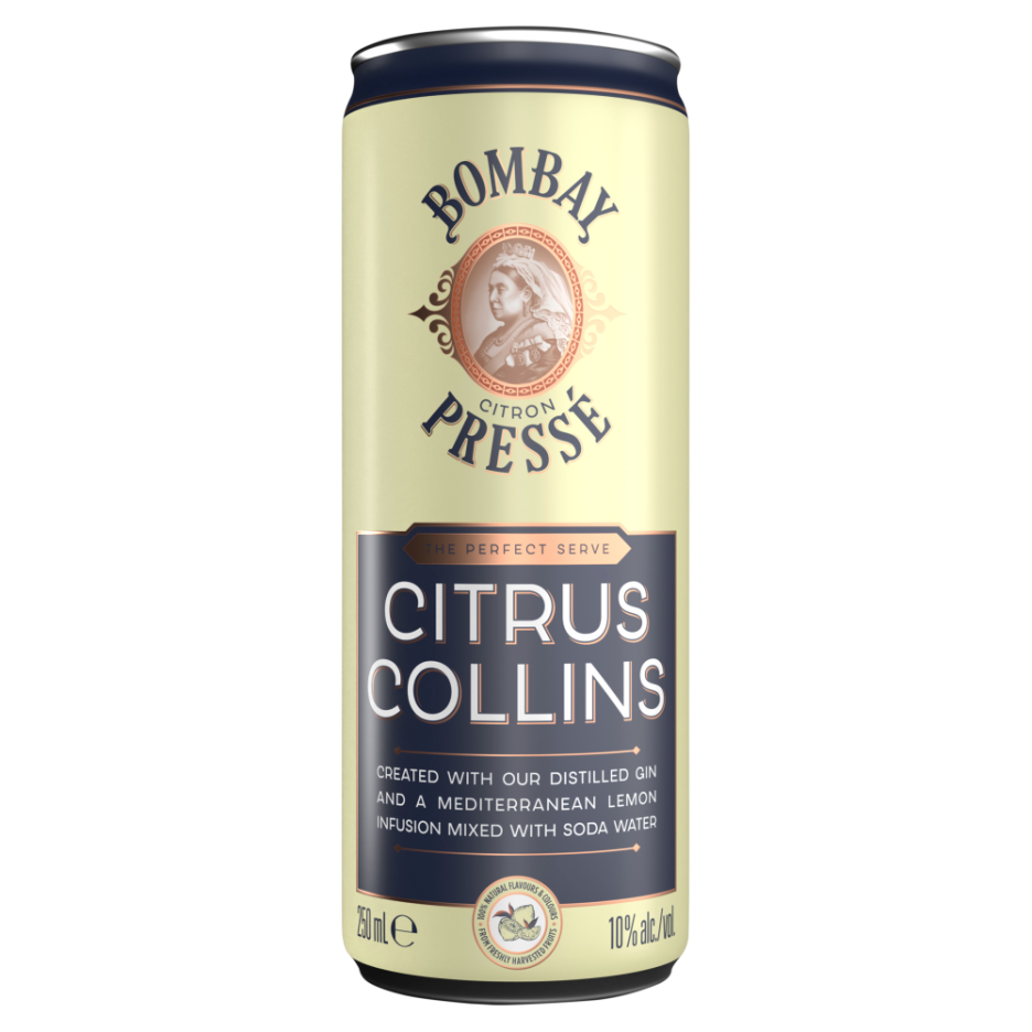 Bombay Sapphire Citrus Collins 12x250ml
