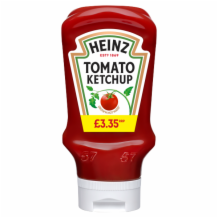 Heinz Tomato Ketchup Top Down 10x460g