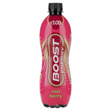 Boost Energy Red Berry Pet 12x500ml