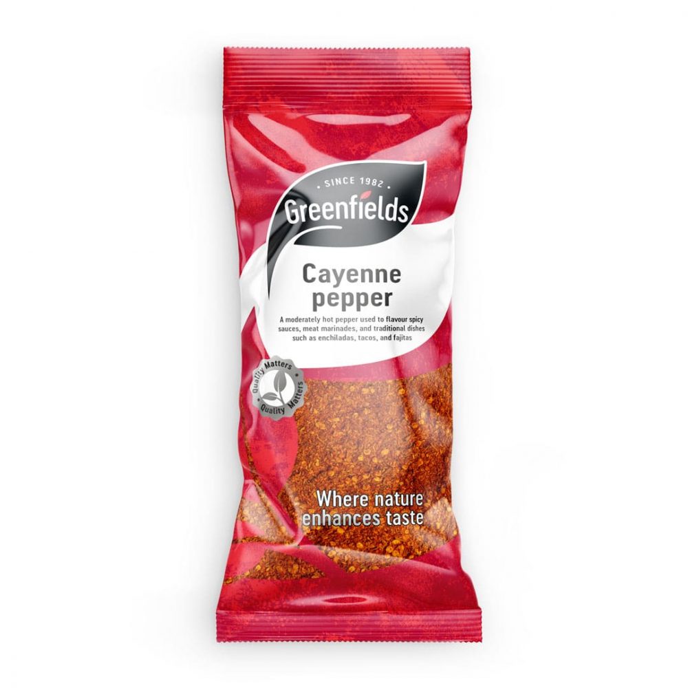 Greenfields Cayenne Pepper 12x75g