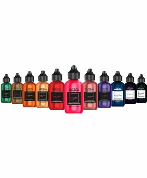 COLORFUL HAIR FLASH PRO HAIR MAKE UP 60 ml Color Mystic Forest Hair Color Asetena Pa