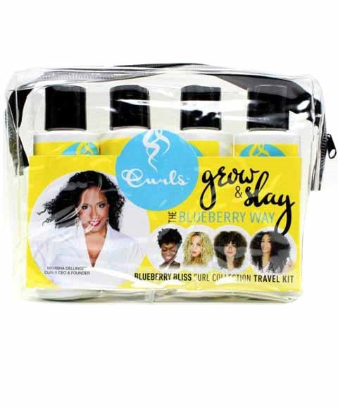 BLUEBERRY BLISS CURL COLLECTION TRAVEL KIT Shampoo Asetena Pa