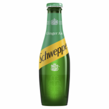 Schweppes Canada Dry Ginger Ale Glass 24x200ml