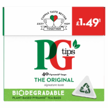Pg Tips Tea Bags 6x40's