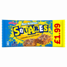 Kelloggs Squares Caramel & Chocolate 1x4-pk