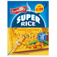 Batchelors Savoury Rice Golden Vegetables 11x90g