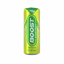 Boost Energy Lemon & Lime Can 24x250ml