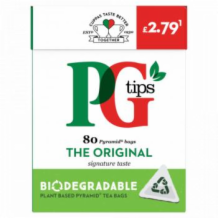 Pg Tips Tea Bags 6x80's