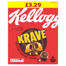 Kelloggs Krave Hazelnut 6x410g