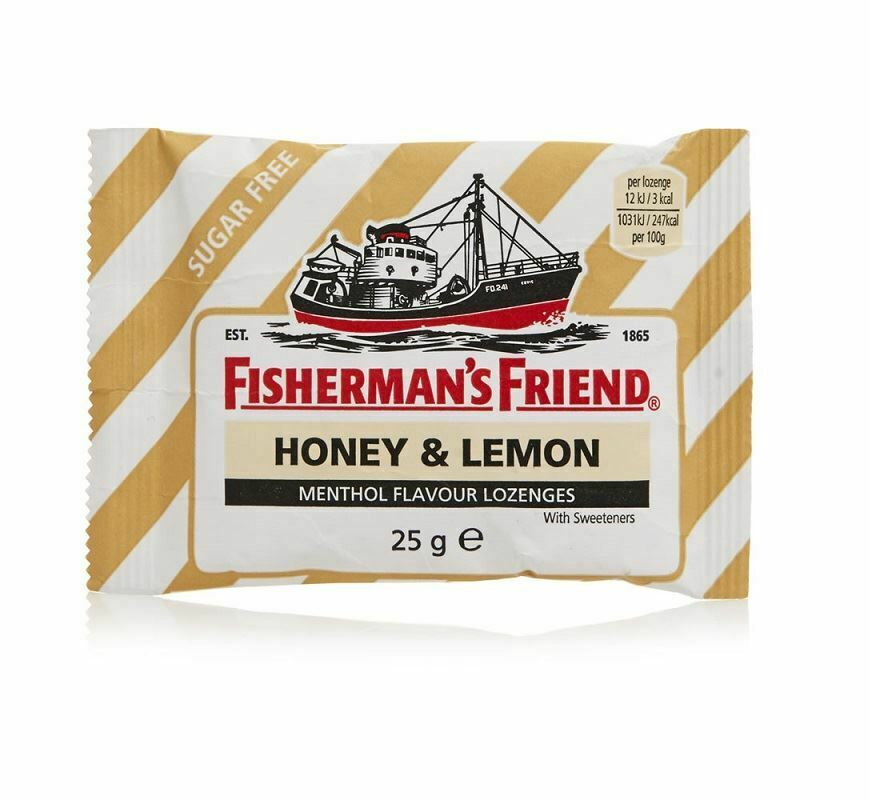Fishermans Friend Honey & Lemon For 24x25gm
