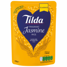 Tilda Steamed Fragrant Jasmine Rice 6x250g