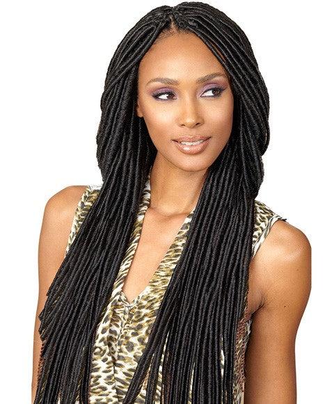 BOBBI BOSS SYN BOMBA FAUX DREAD LOCKS 20 Color Purple Hair for Braid Extensions Asetena Pa