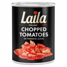 Laila Chopped Tomatoes 12x400g