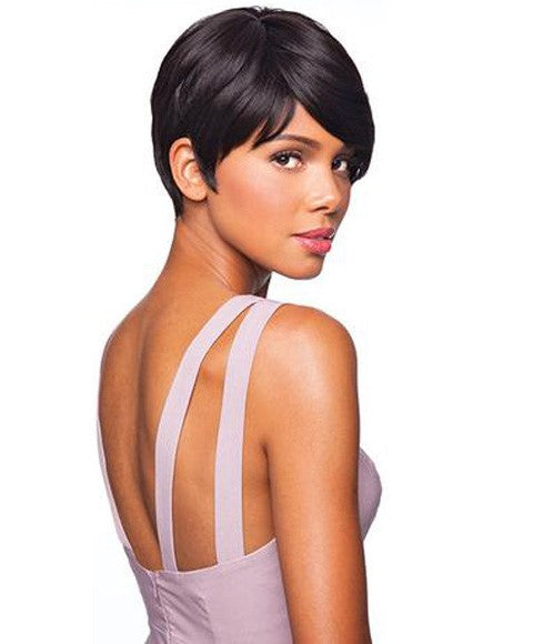 FEME SYN PERFECT PIXIE WIG Color 1 Synthetic Hair Wigs Asetena Pa