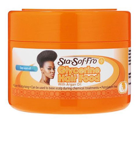 STA SOF FRO GLYCERIN HAIR FOOD WITH ARGAN OIL 250 ml Treatments Asetena Pa