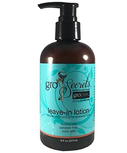 GRO SECRETS LEAVE IN LOTION 237 ml Hair Moisturizers Asetena Pa